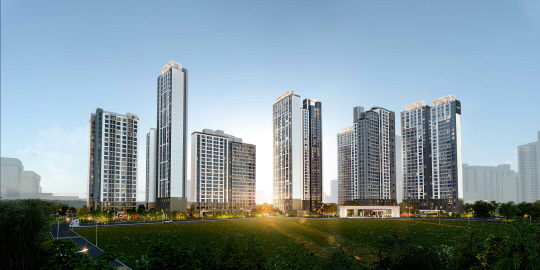 '아크로 베스티뉴' 단지 투시도. [DL이앤씨 제공]